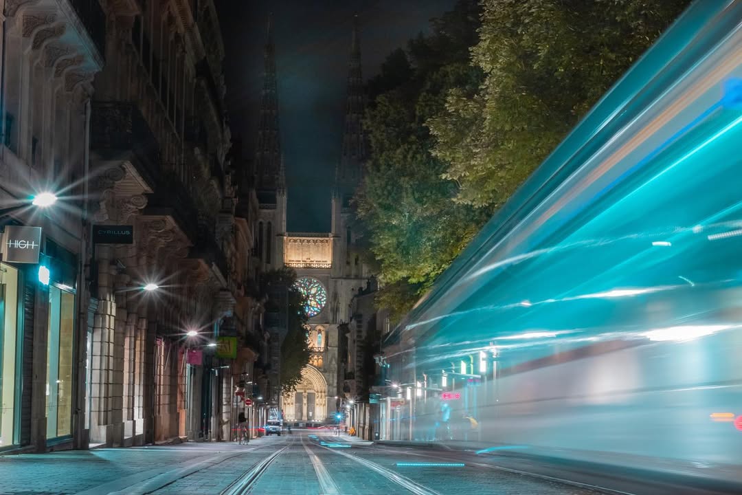 Photo urbaine : Bordeaux Nuit 2